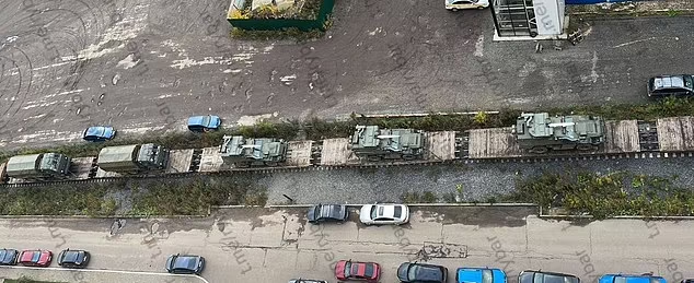 Dieser "Atom-Zug" wurde in Zentralrussland gesichtet. 