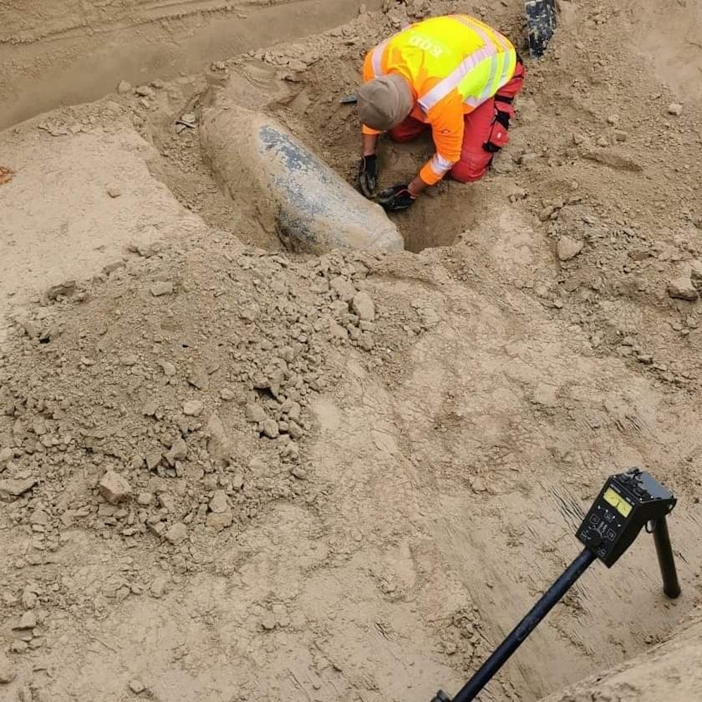 Fliegerbombe in Velm-Götzendorf entdeckt und entschärft