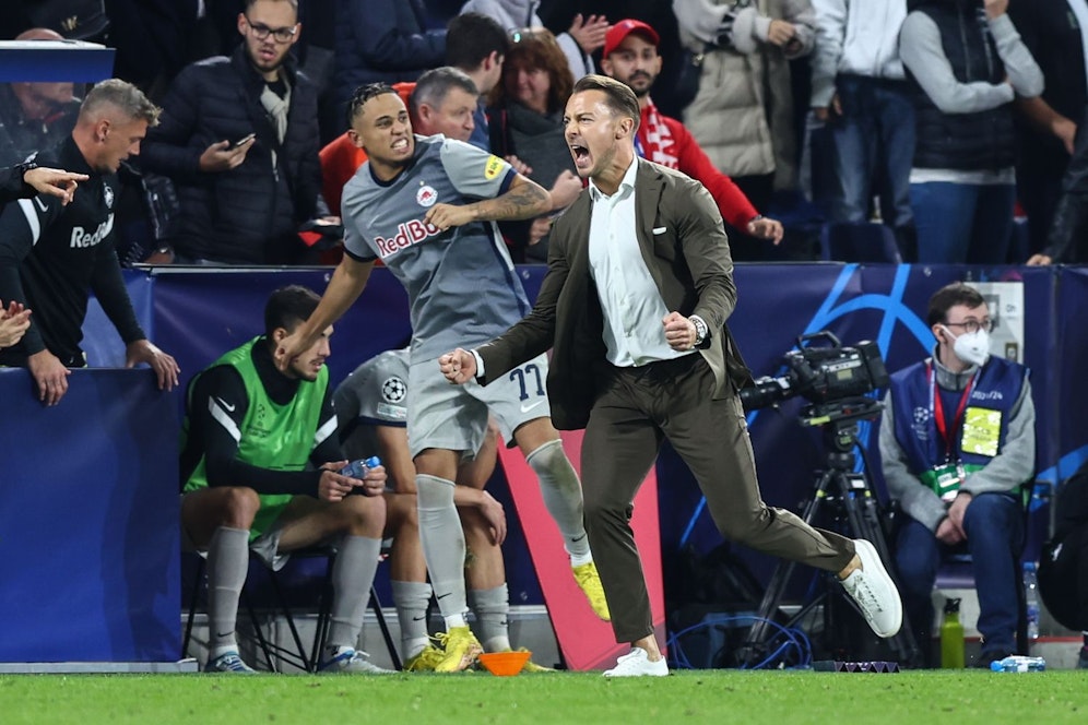 Der Jubel bei Matthias Jaissle kannte nach dem Schlusspfiff keine Grenzen. 