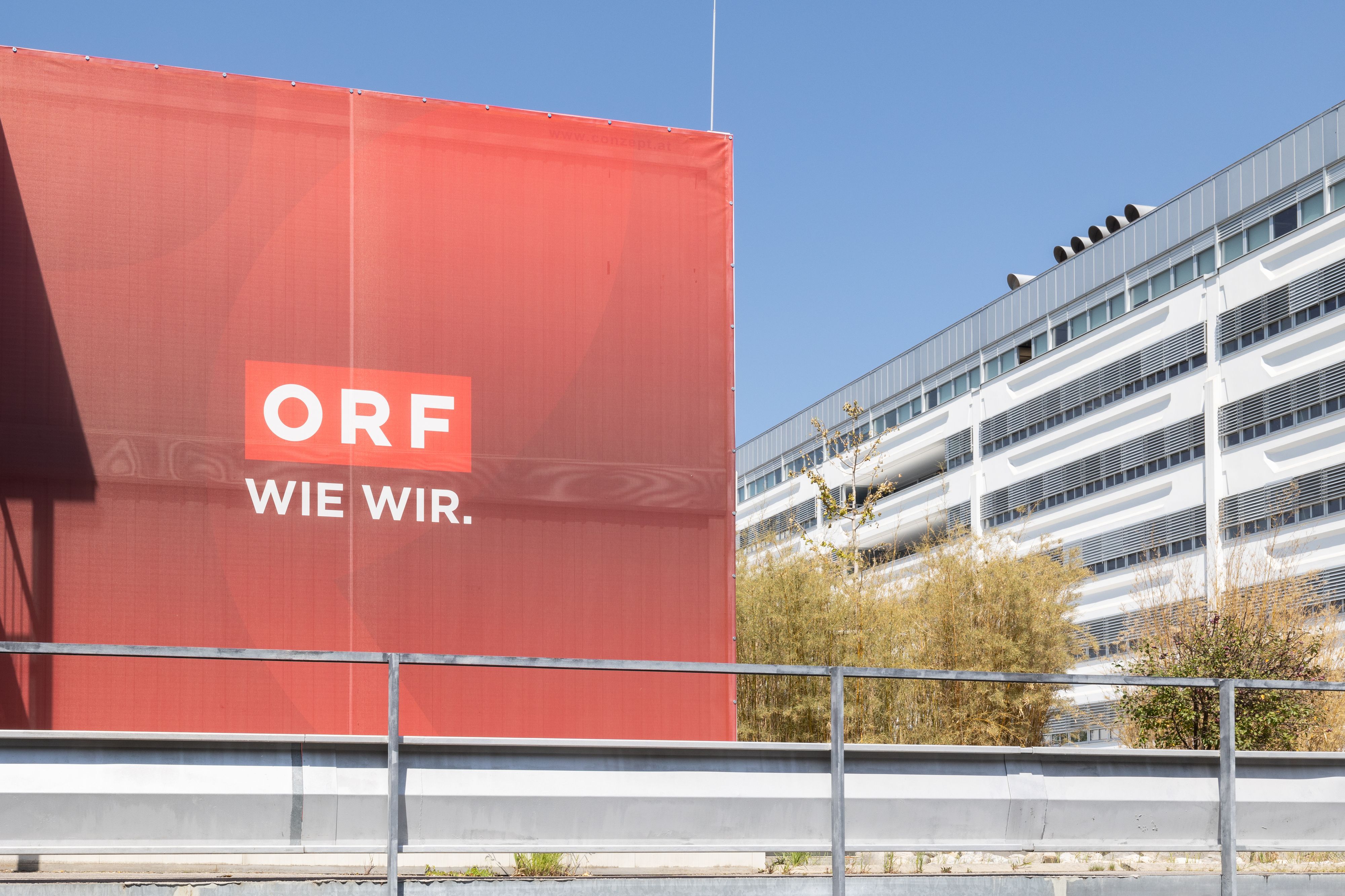 Das ORF-Zentrum in Wien. 