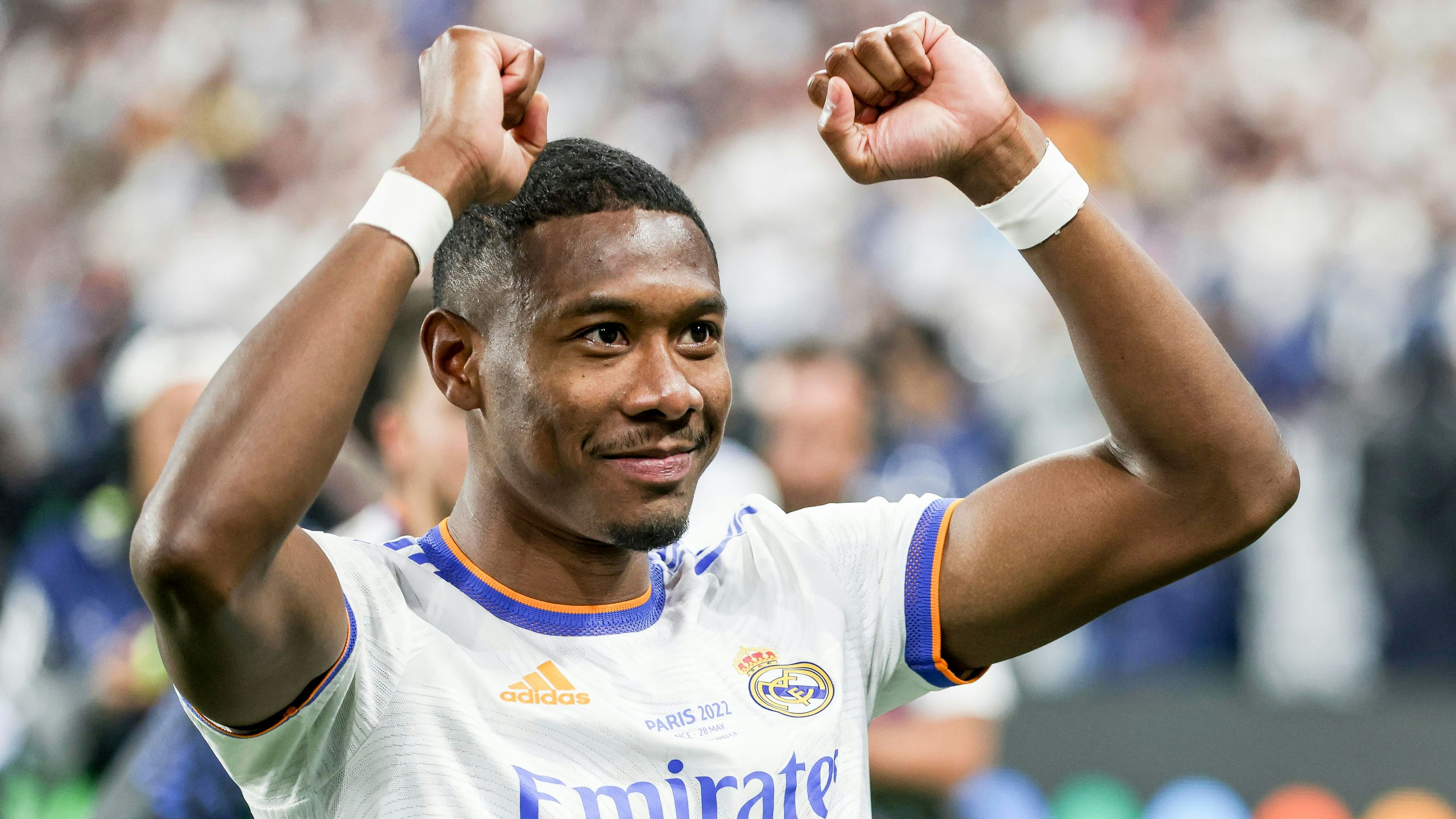 David Alaba holt den Hattrick.