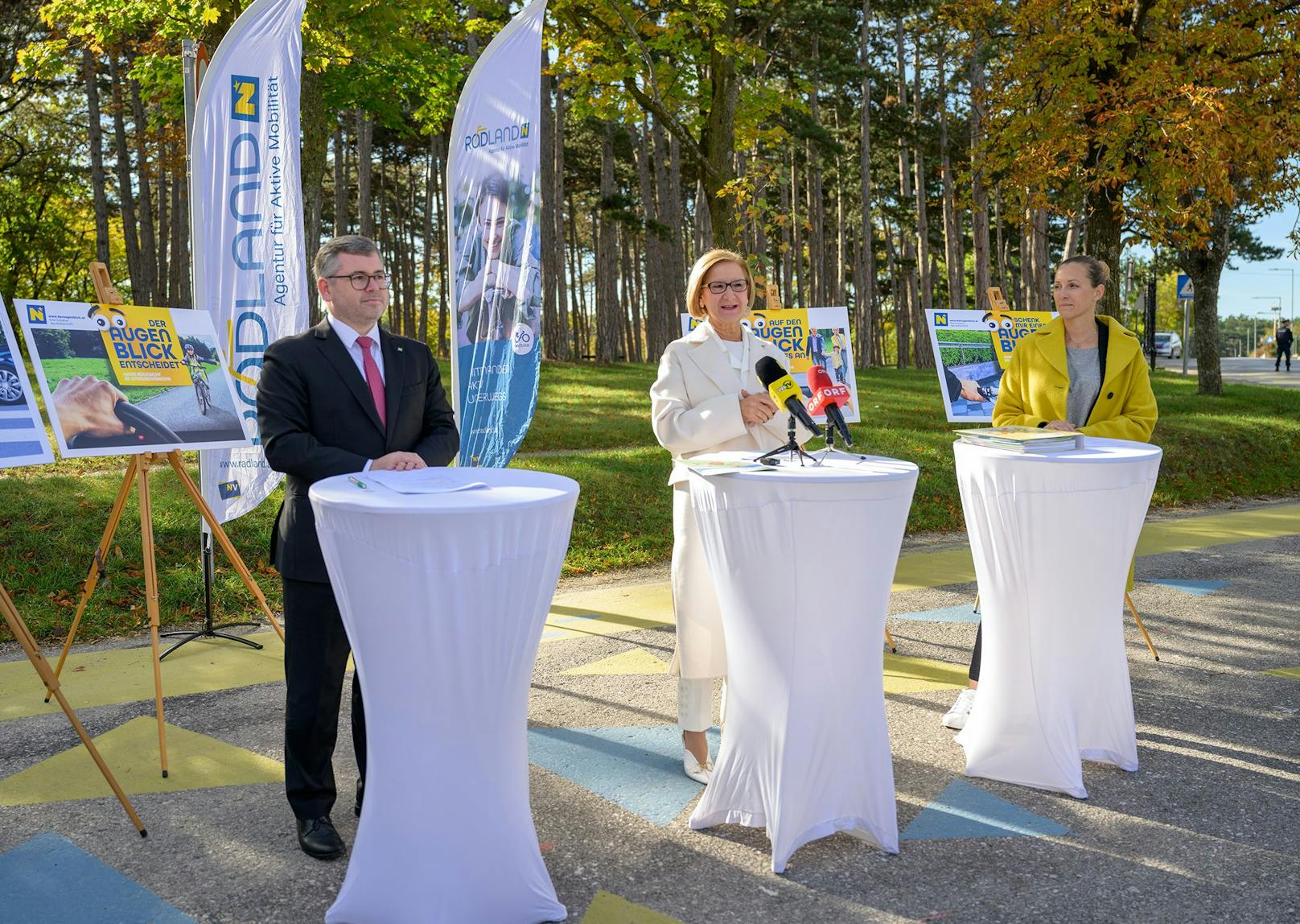 Neue Verkehrssicherheitskampagne wurde in NÖ vorgestellt.