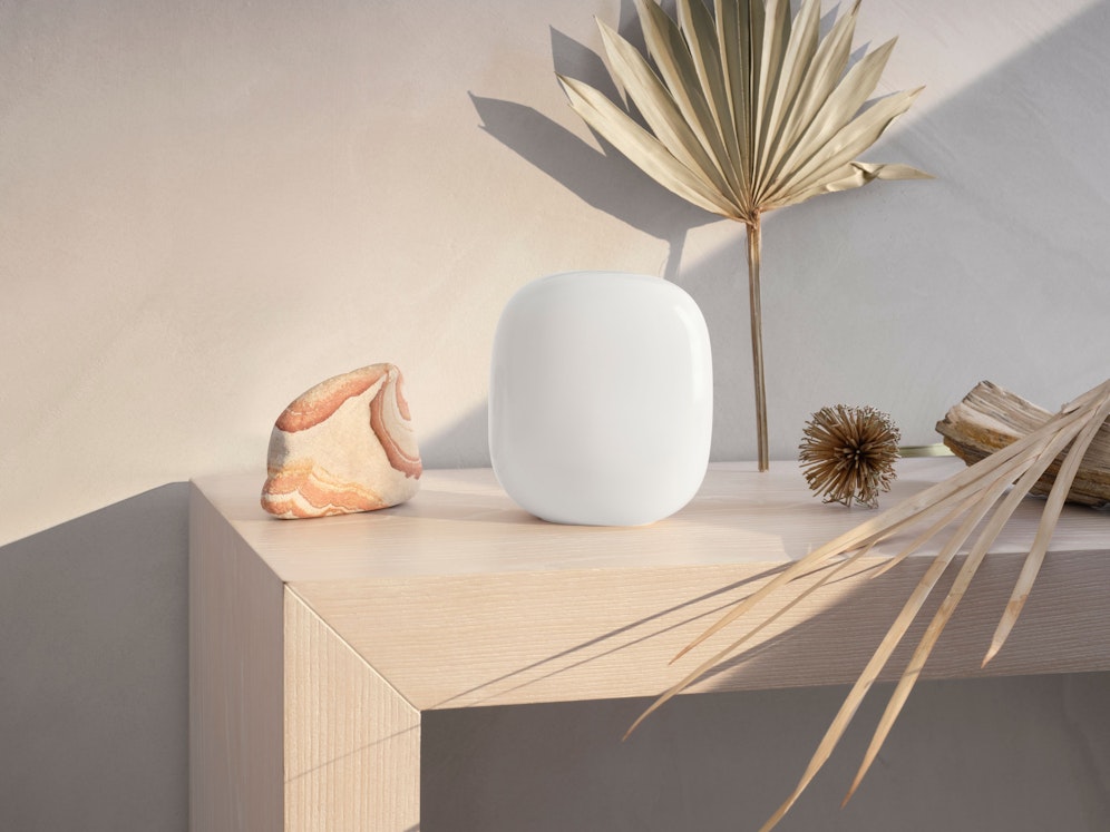 So sieht der WLAN-Router aus: Google stellt neuen Nest Wifi Pro mit Wi-Fi 6E vor.