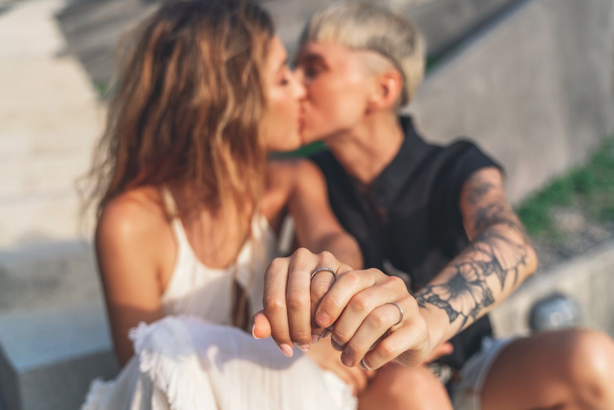 Gleichgeschlechtliche Paare dürfen in Zukunft in Slowenien heiraten und Kinder adoptieren. 