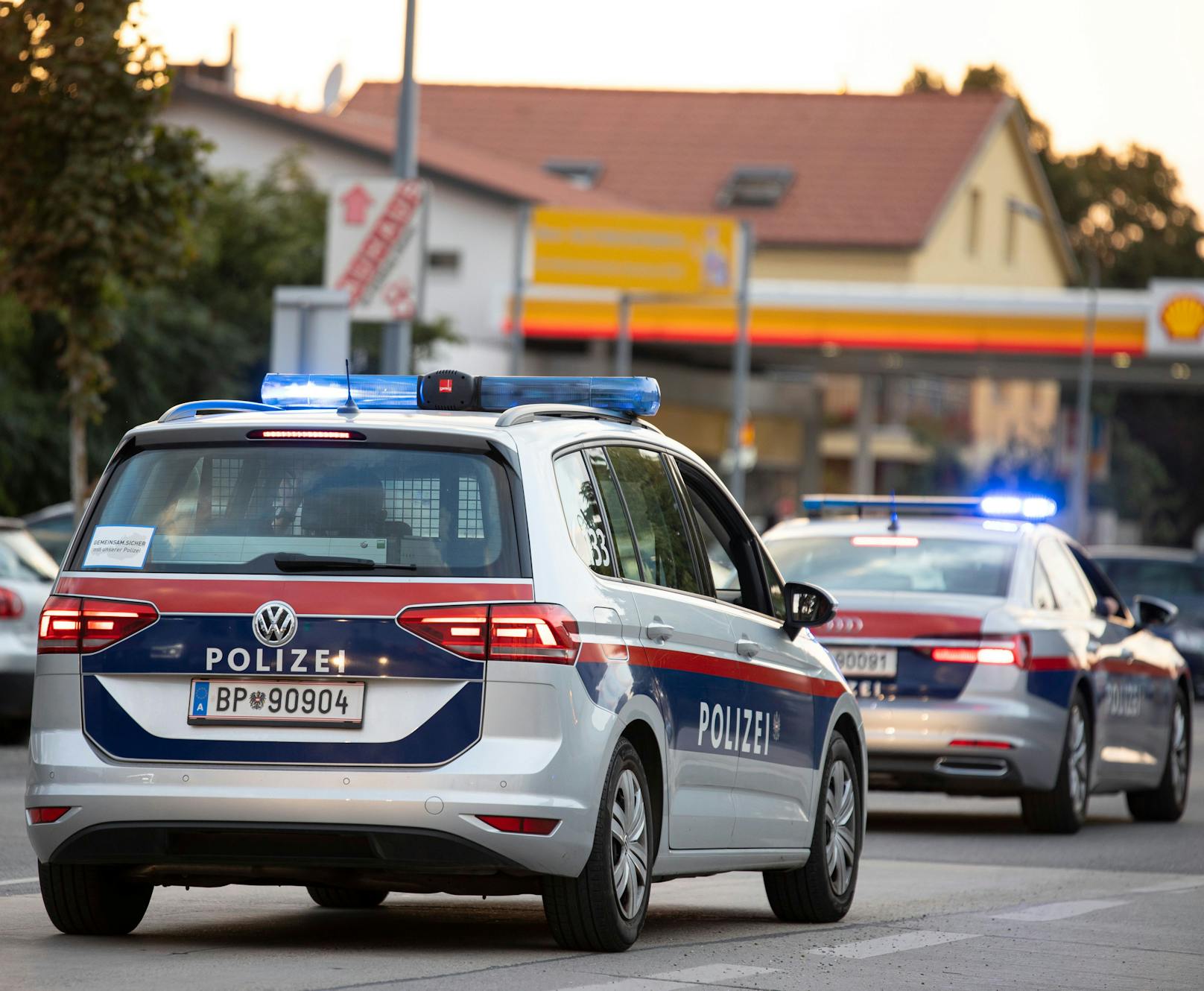 Die Polizei nahm am Dienstag einen mutmaßlichen Einbrecher in Wien Favoriten fest.