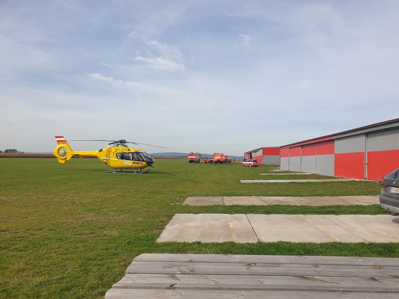 Heute.at - Helikopter-Unfall bei Start forderte 2 Schwerverletzte