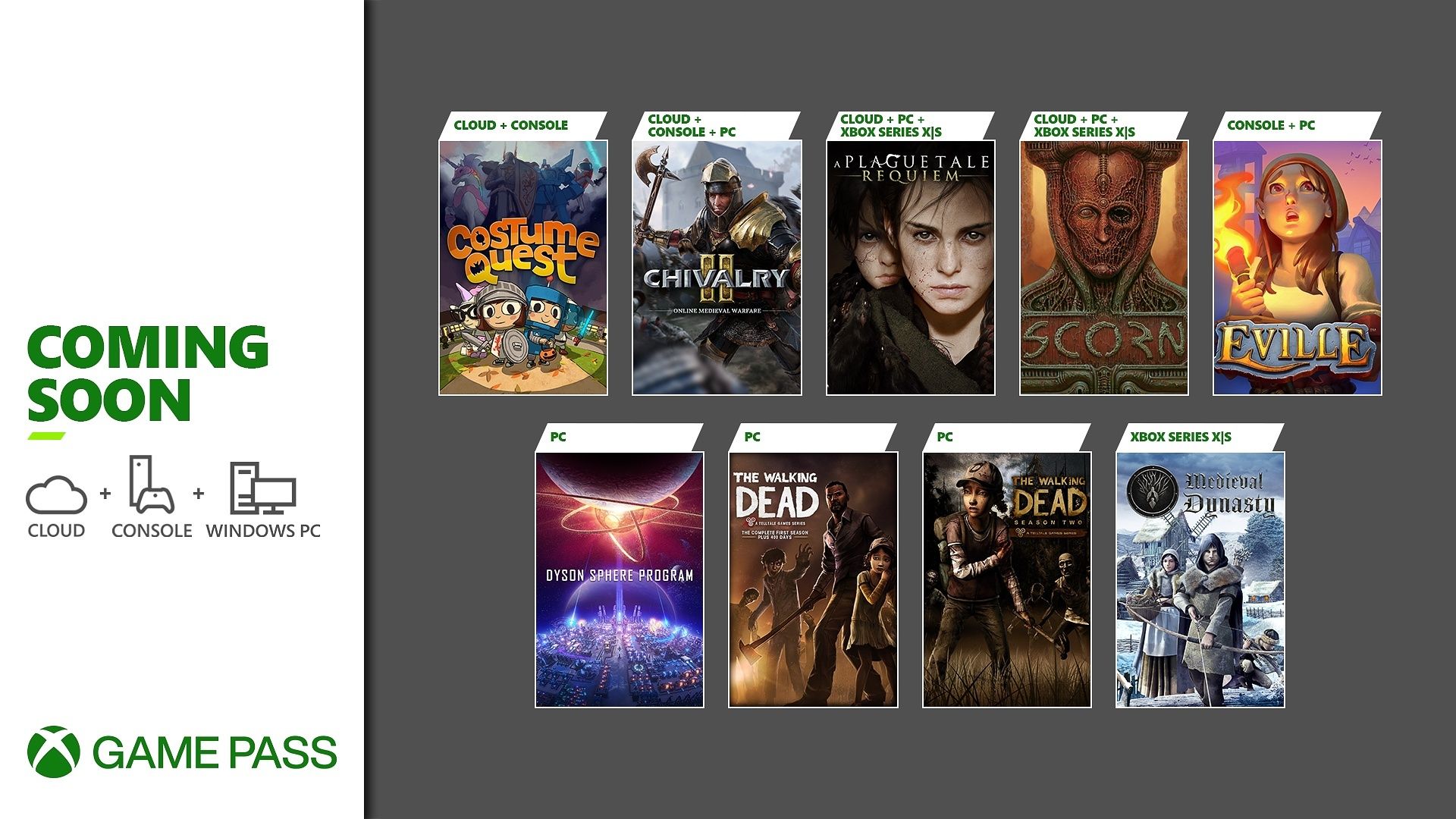 Xbox Game Pass: Highlights im Oktober.