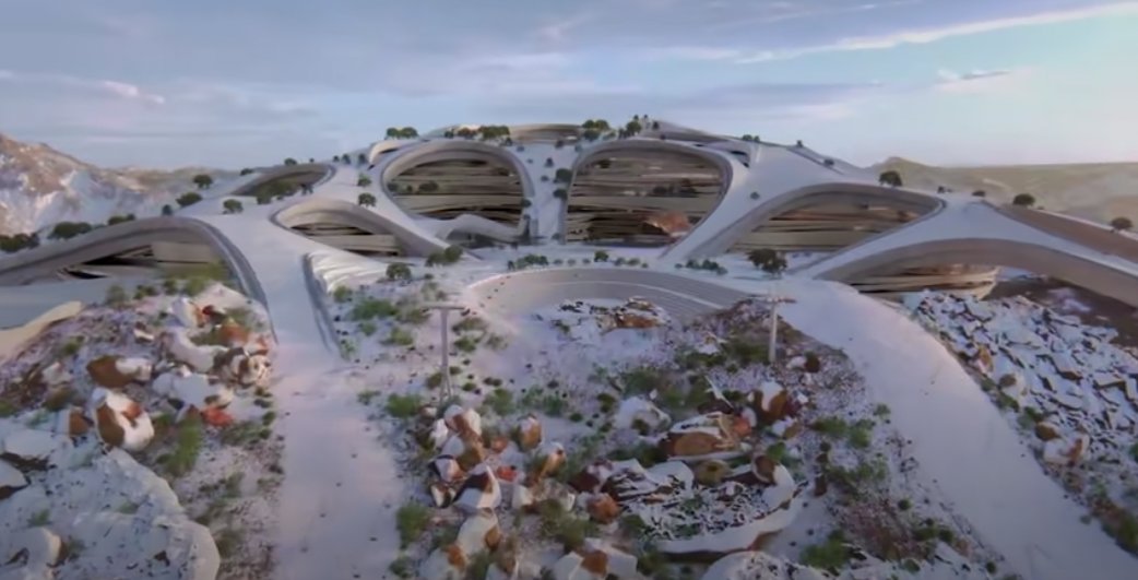 Trojena: Ein Wintersport-Ressort in Saudi-Arabien