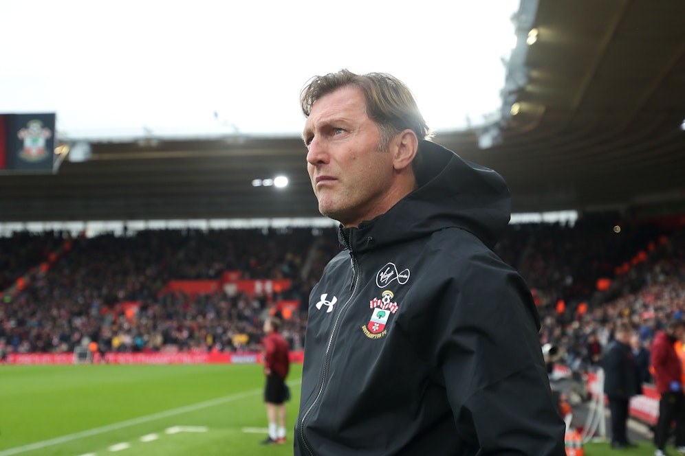 Ralph Hasenhüttl ist bei Southampton angezählt.