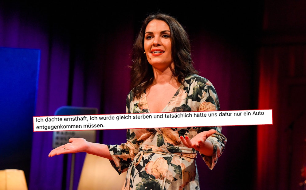 Aida Loos berichtet auf Facebook, wie sie im Iran der Sittenpolizei entkommen ist.