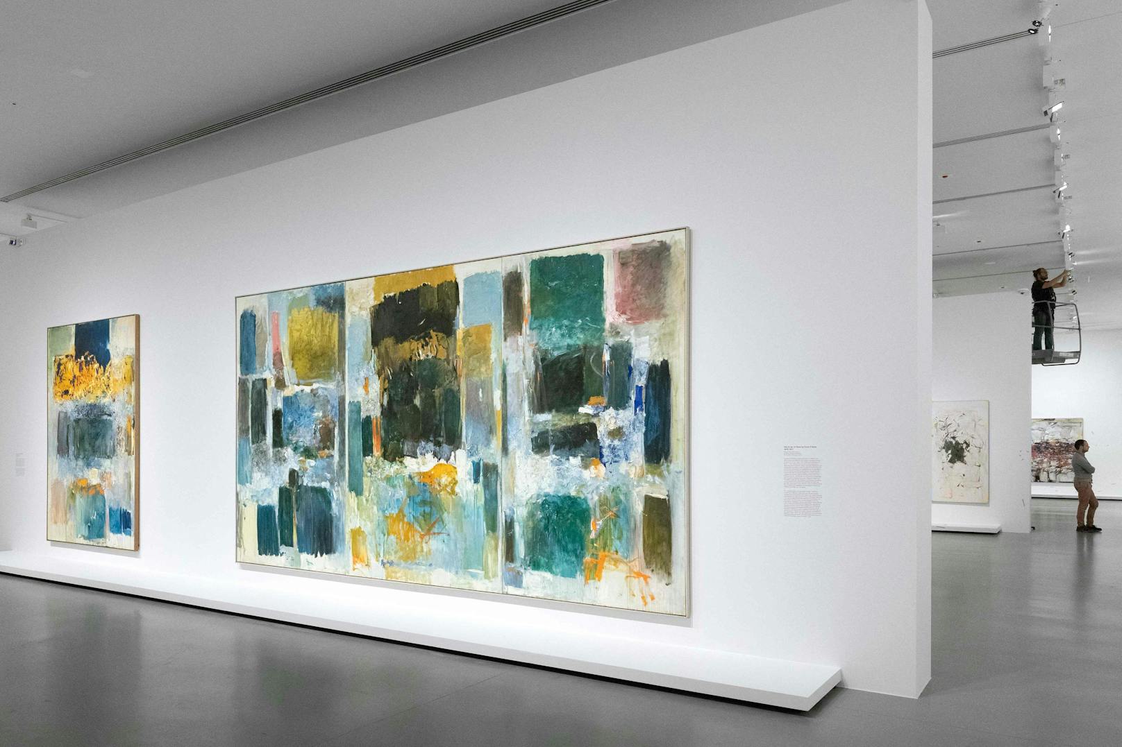 Die Ausstellung "Monet – Mitchell" ist bis 27. Februar in der Fondation Louis Vuitton zu sehen.