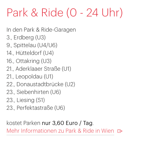 Auf der Webseite der Stadt waren am 6. Oktober um 11.15 Uhr noch die alten Preise ausgeschrieben.