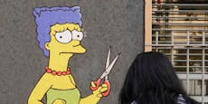 Auch Marge Simpson protestiert gegen Iran-Regime