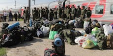 Russische Soldaten tagelang gefangen in "Corona-Zug"