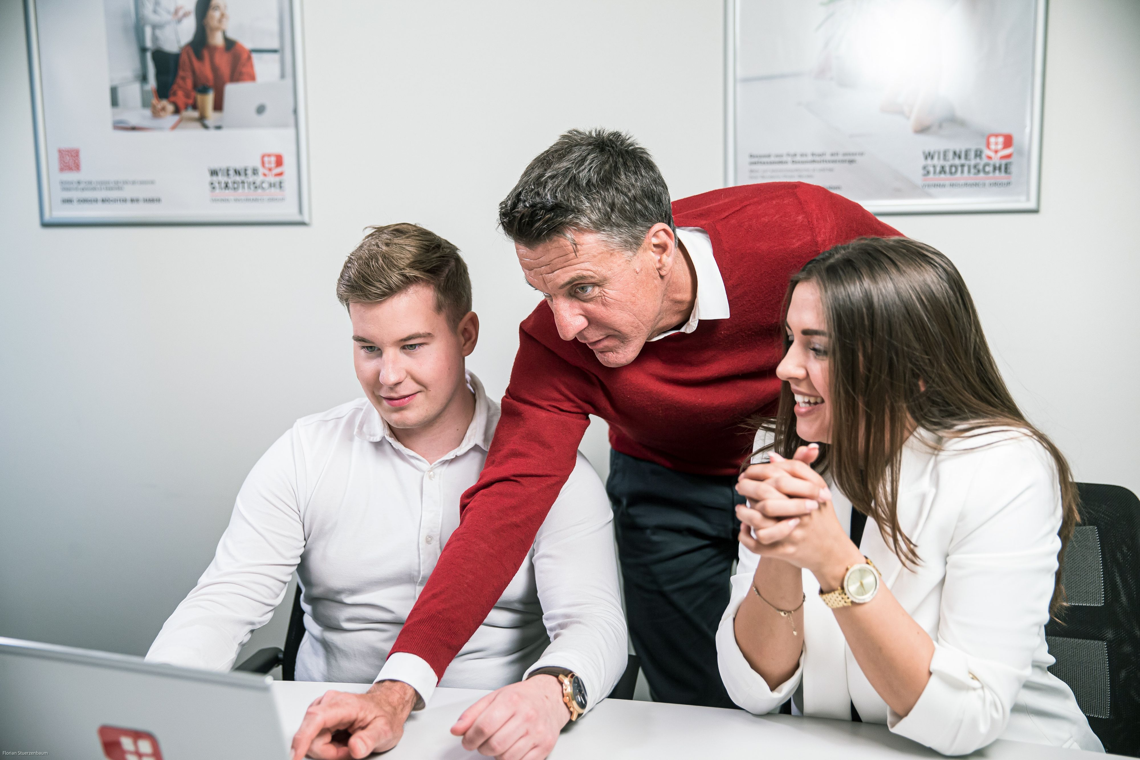 Die Nachwuchsförderung: Die jungen Lehrlinge werden ab dem ersten Tag von einem Mentor begleitet und während der gesamten Ausbildung unterstützt.