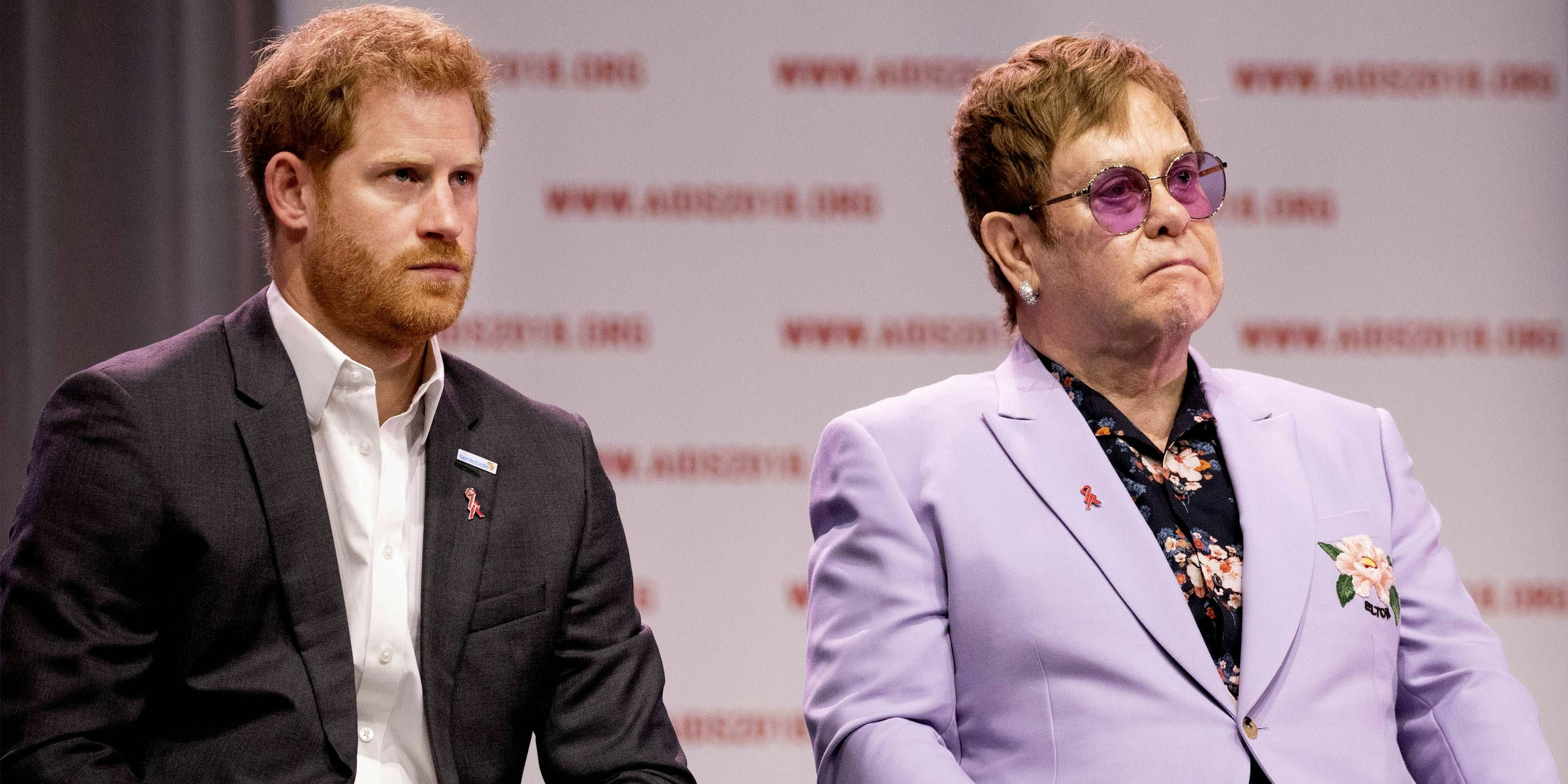 Prinz Harry und Elton John schließen sich zusammen.