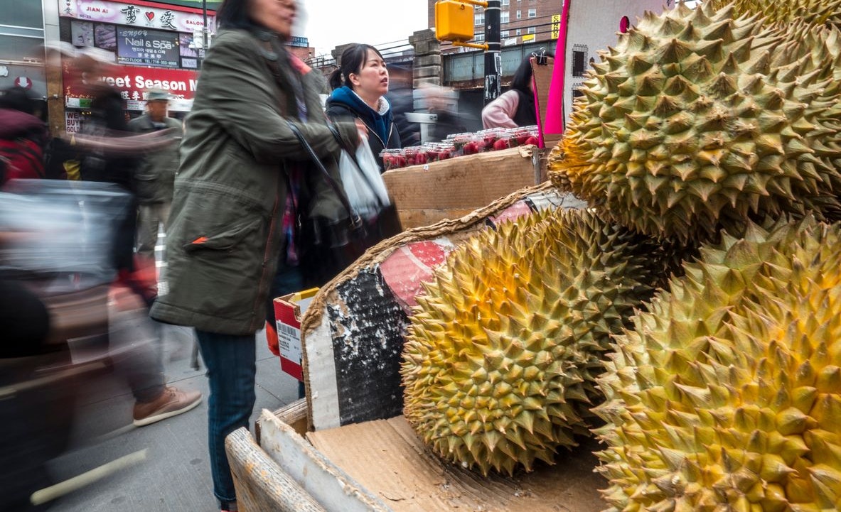 Eine erholsame Reise in Südostasien könnte für dich ganz schnell teuer werden. Sollte sich nämlich diese Stinkefrucht in deiner Tasche befinden ist jeder mit einer empfindlichen Nase arm dran.