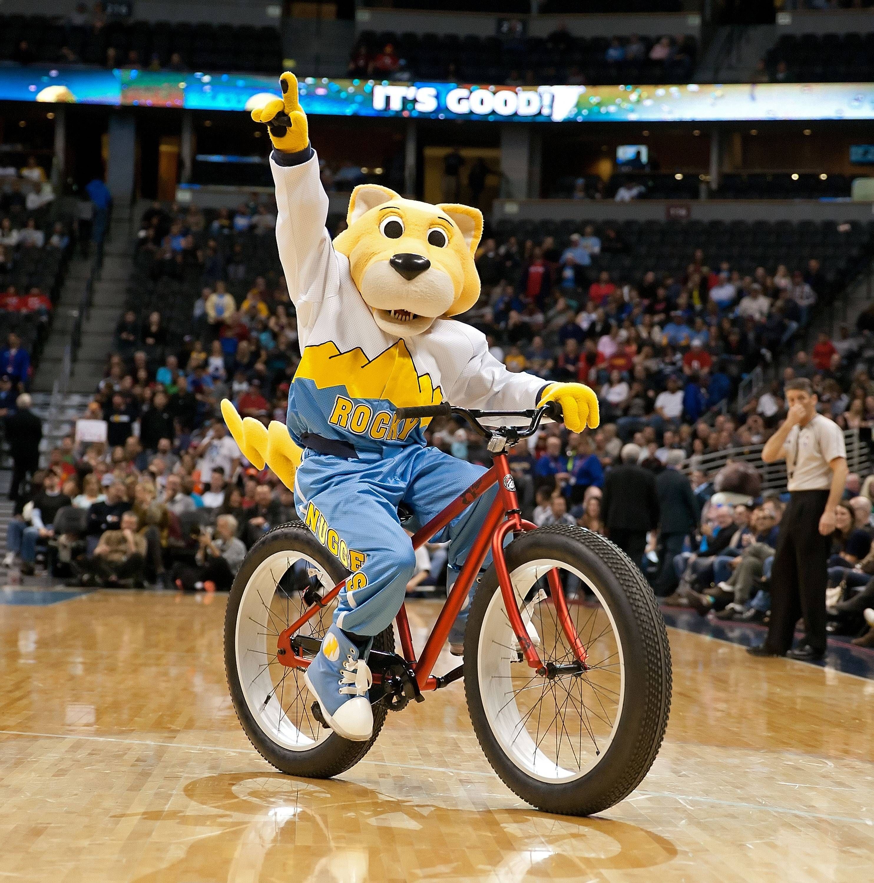 Das Maskottchen von den Denver Nuggets kassiert pro NBA-Saison unfassbare 565.000 Euro.