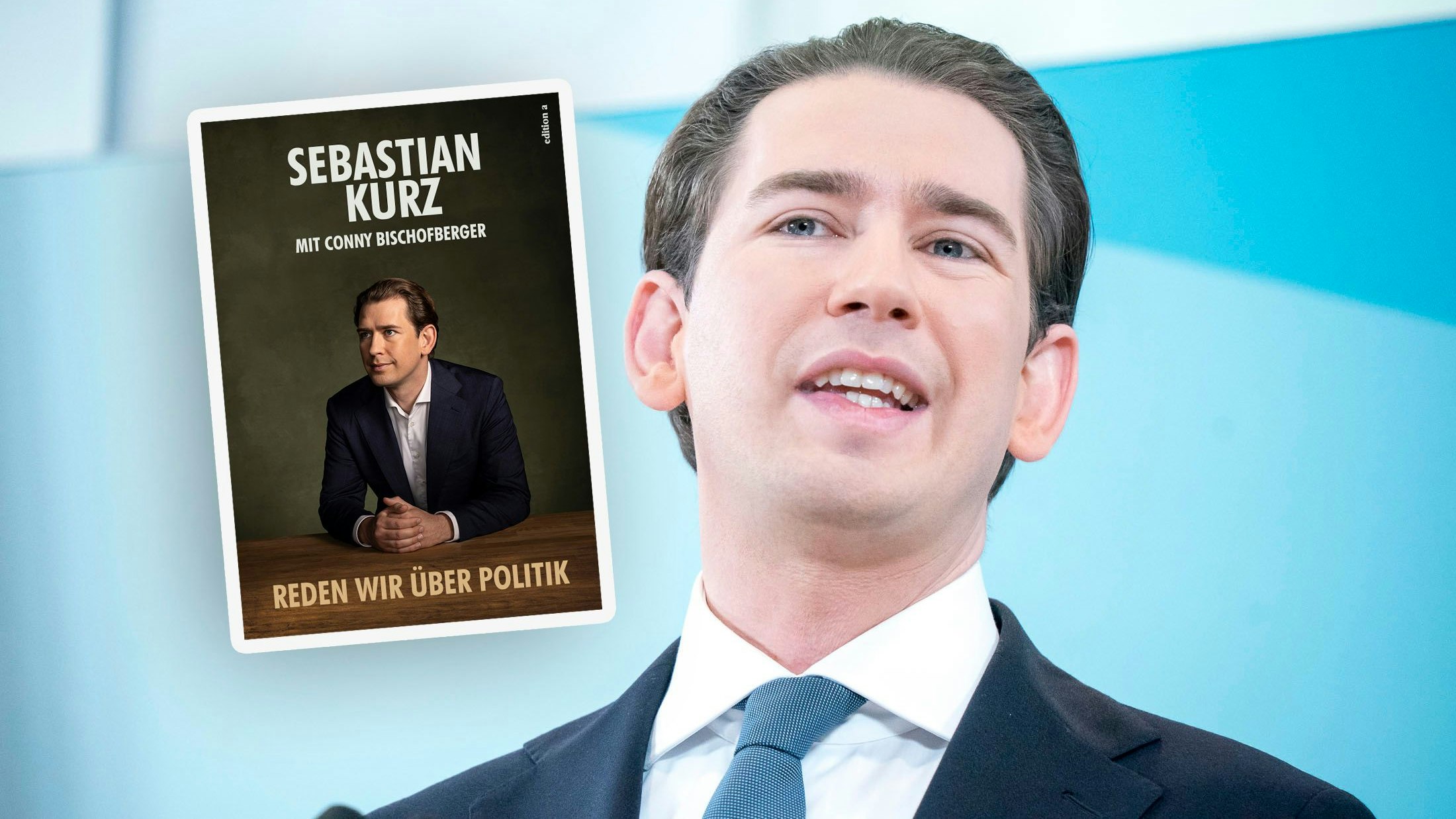 Sebastian Kurz schrieb mit Conny Bischofberger seine Biografie.