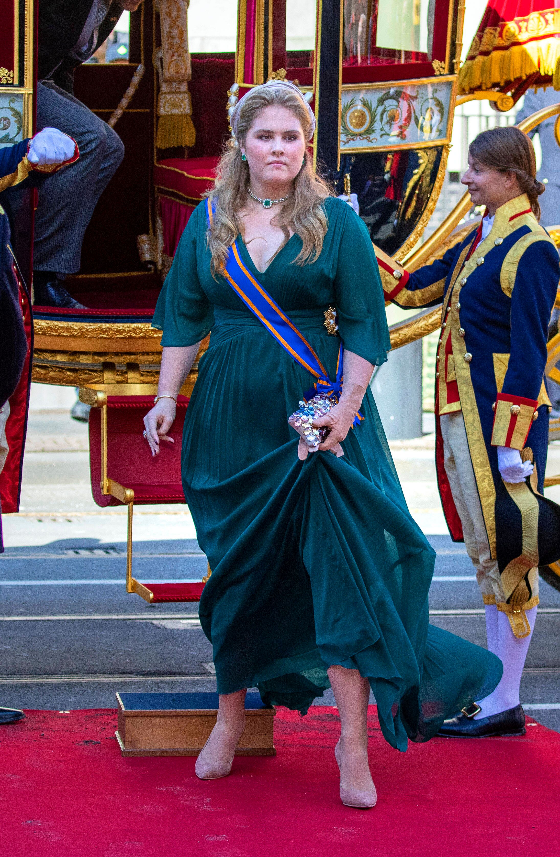 Große Sorge um Kronprinzessin Amalia.