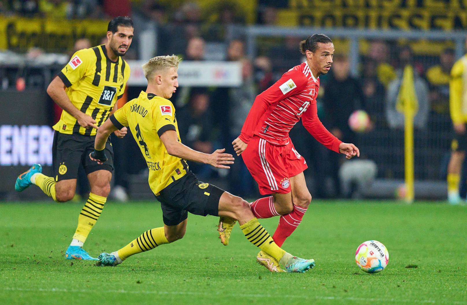 Dortmund sichert sich in der letzten Minute einen Punkt gegen die Bayern.