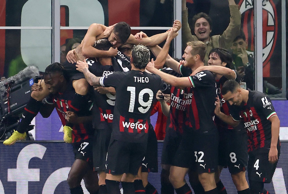 Milan siegt gegen Juventus mit 2:0.