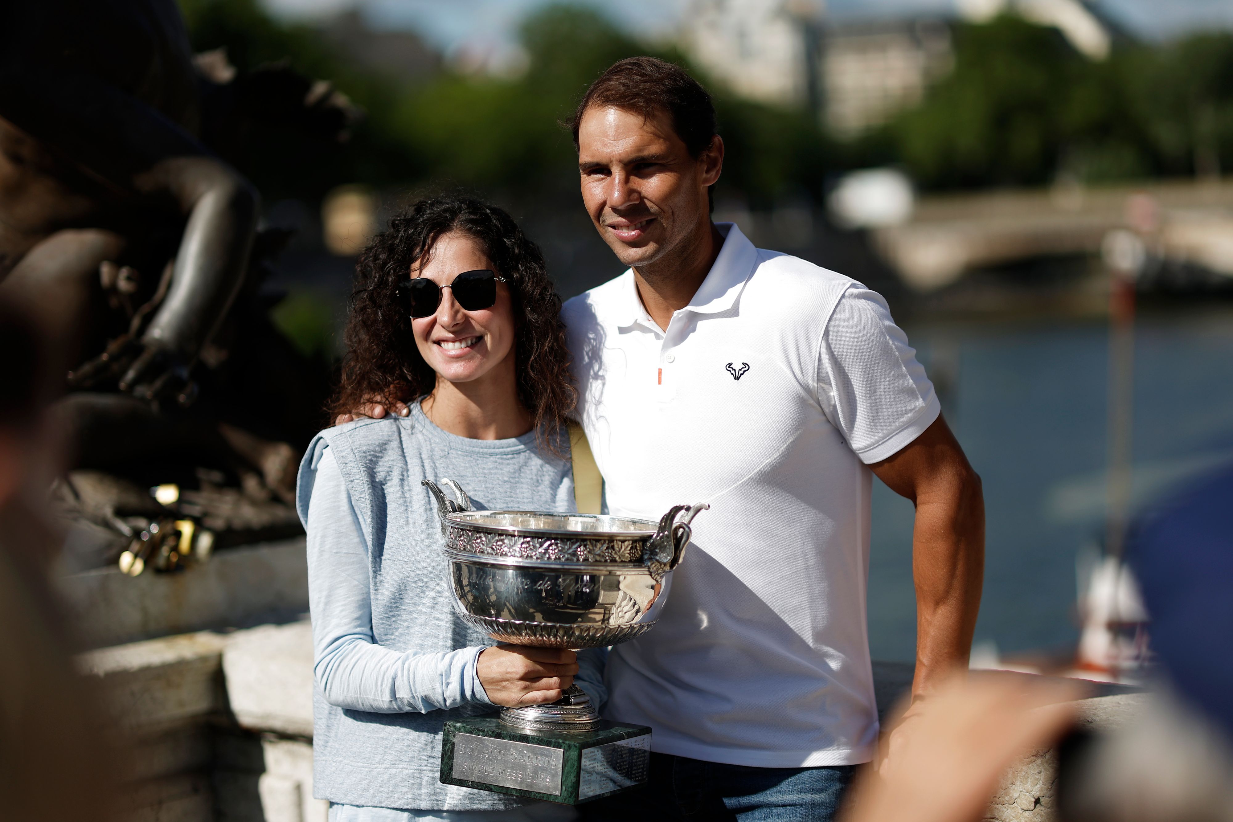Gemeinsame Fotos sind selten: Spaniens Tennis-Ikone <strong>Rafael Nadal</strong> und seine Frau <strong>Maria Francisca Perello</strong>.