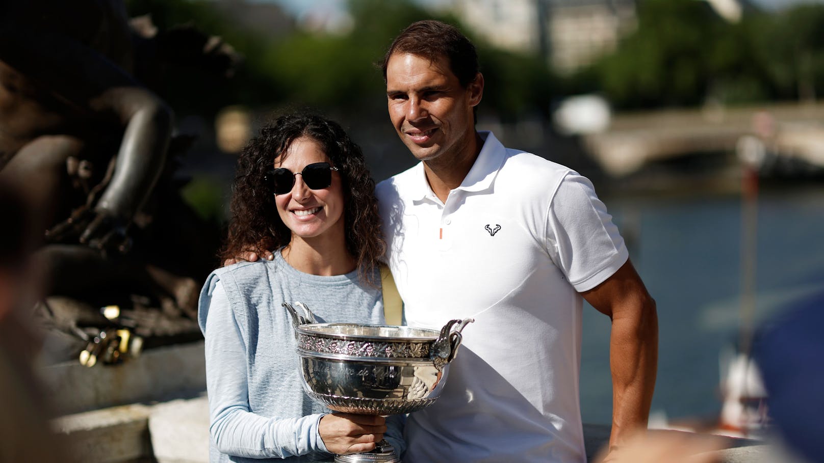 Gemeinsame Fotos sind selten: Spaniens Tennis-Ikone <strong>Rafael Nadal</strong> und seine Frau <strong>Maria Francisca Perello</strong>.
