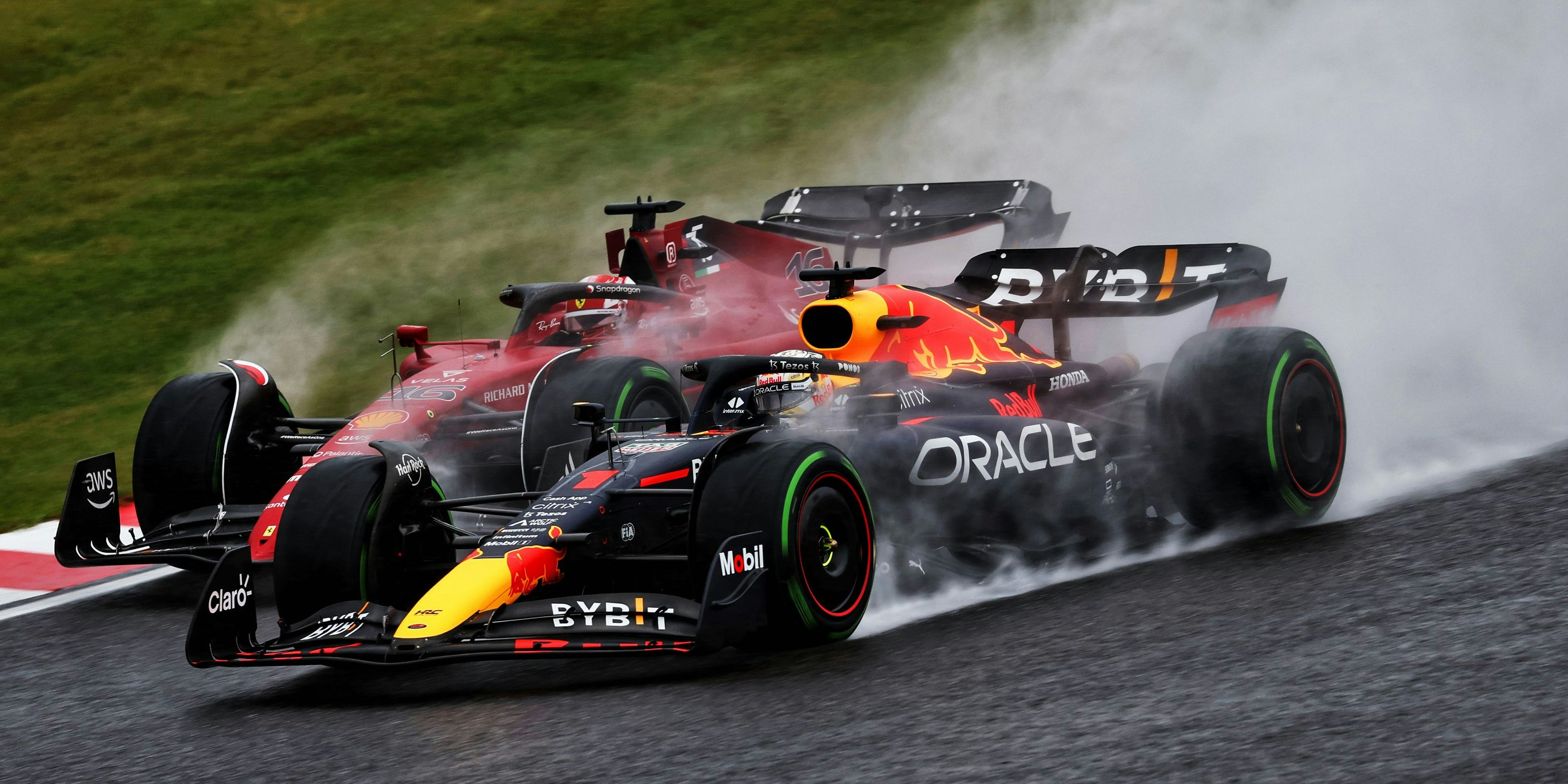 Max Verstappen siegte vor Charles Leclerc.