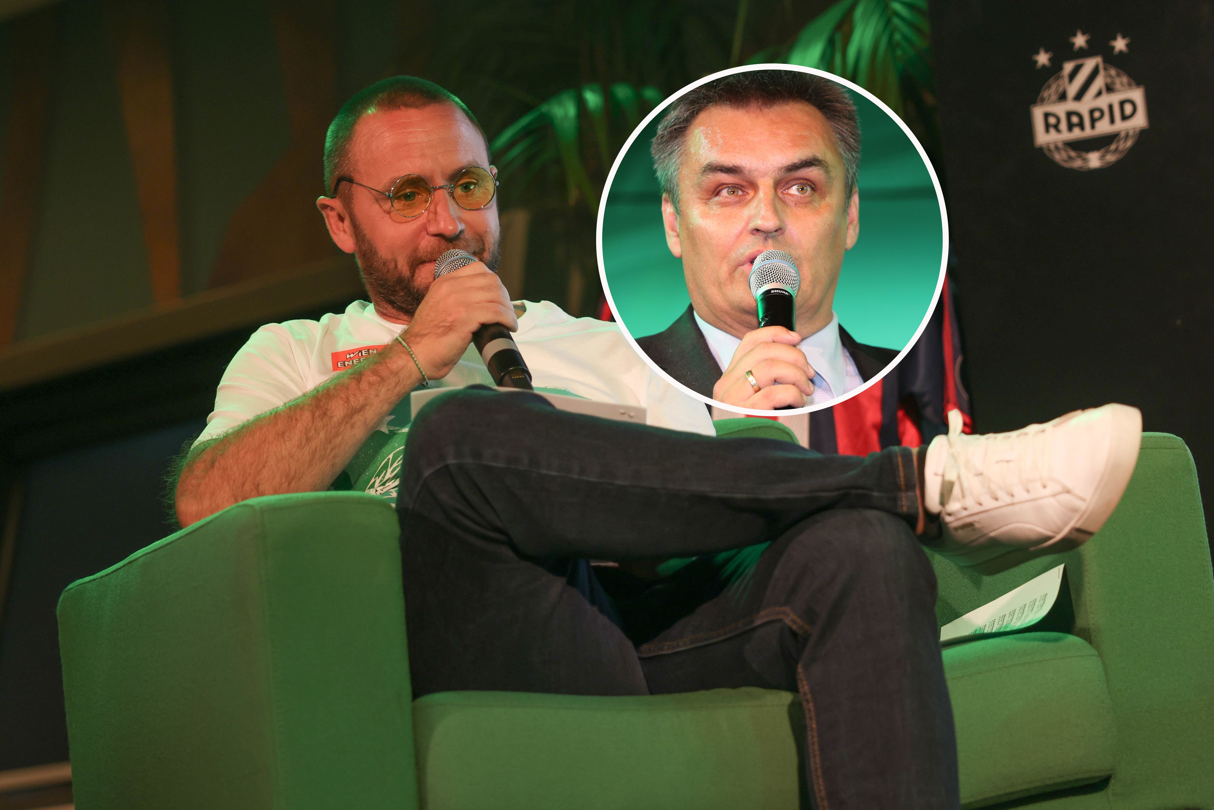 Steffen Hofmann (l.) und Stefan Singer