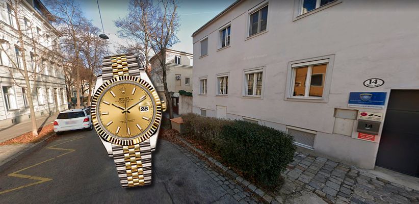 In der Salierigasse wurde ein Wiener am Samstagmittag beraubt. Eine Frau und ein Mann rissen ihm seine wertvolle Rolex vom Handgelenk.