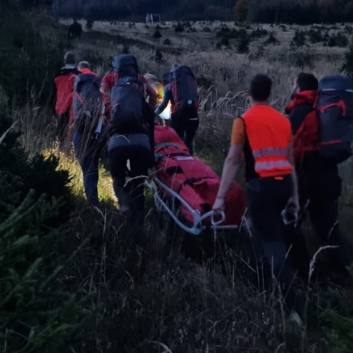 Der Wiener musste von der Bergrettung Mitterbach gerettet werden.