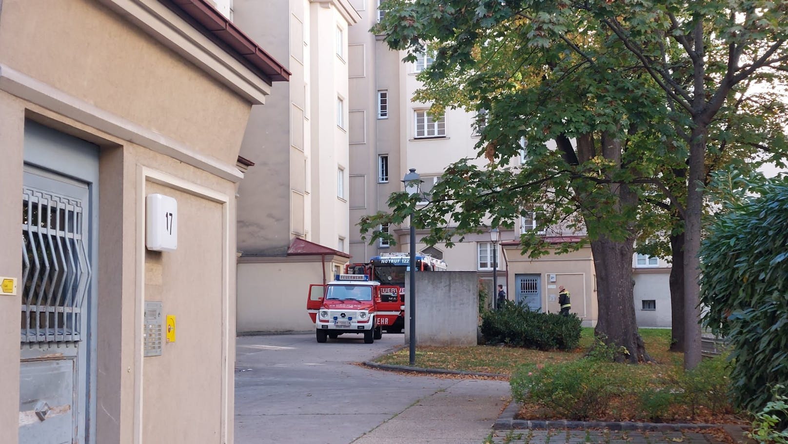 Feuer in Ottakringer Gemeindewohnung ausgebrochen 