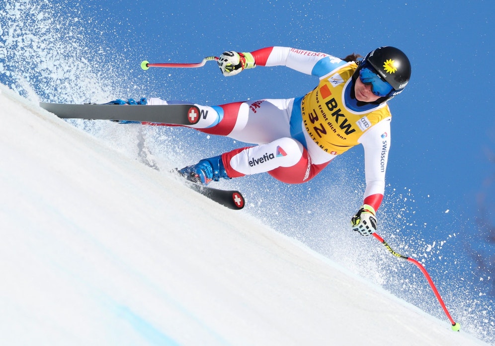 Suter verletzte sich im Training am linken Knie.