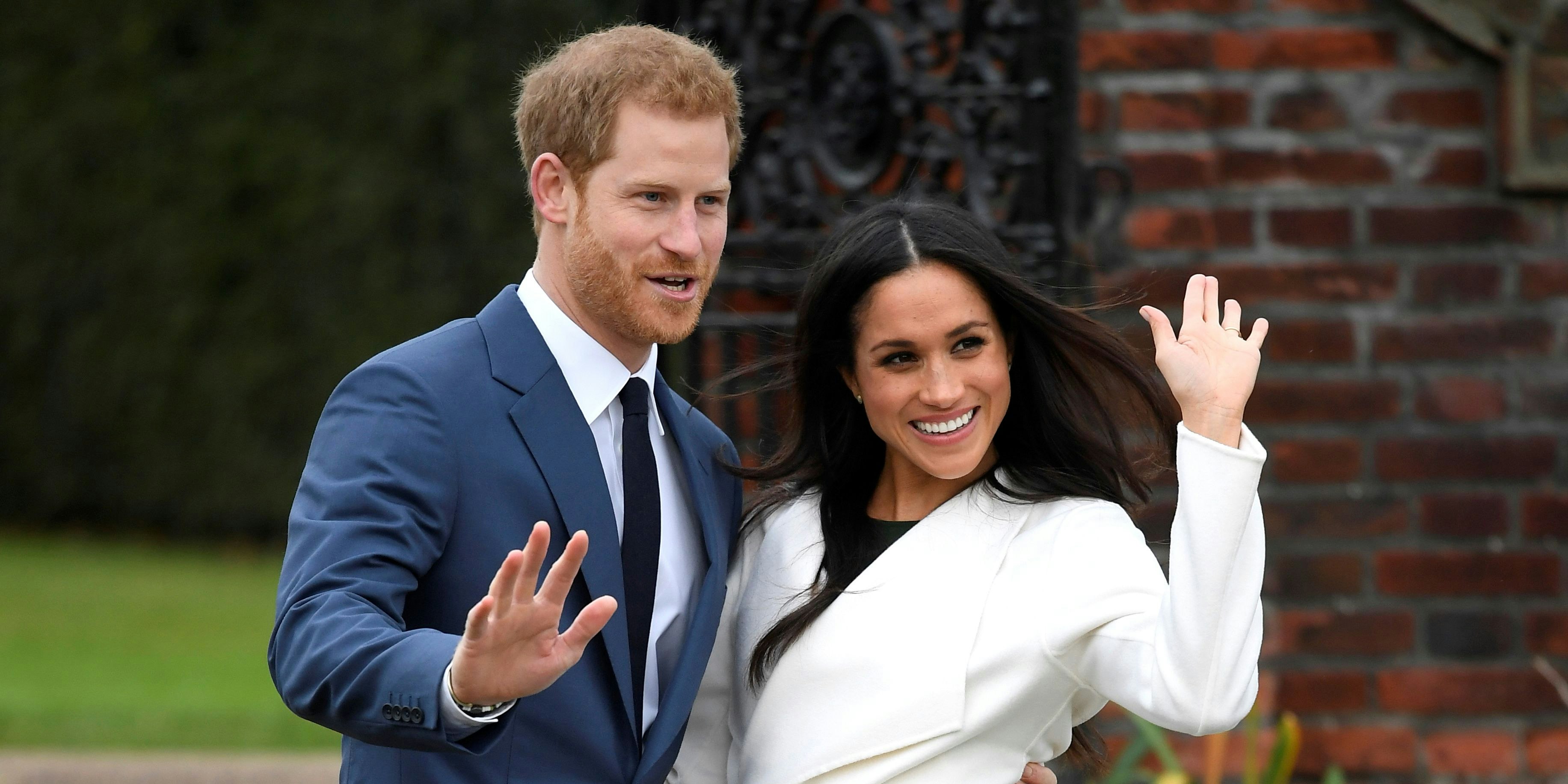 Harry mit seiner Meghan