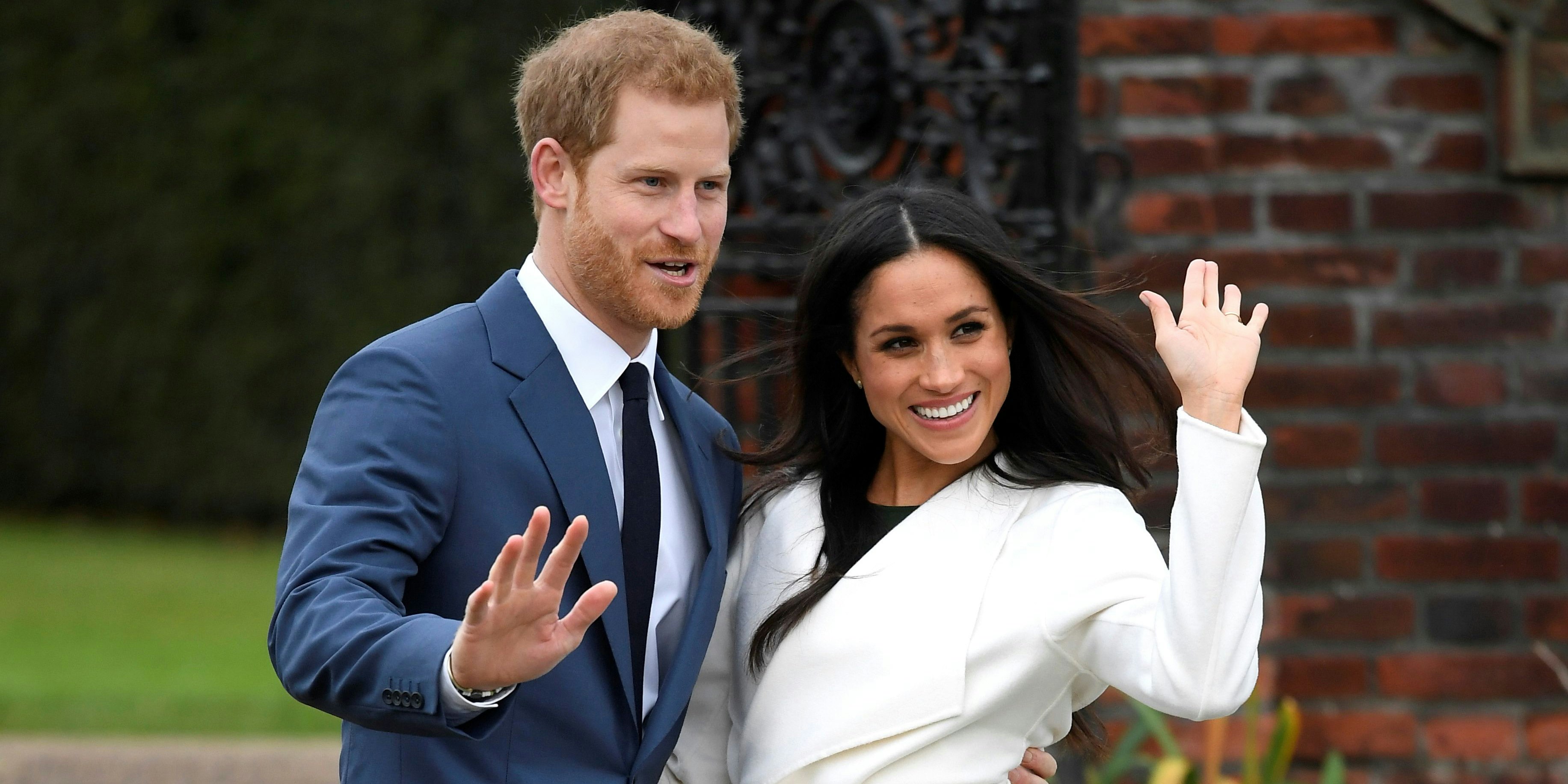 Harry mit seiner Meghan