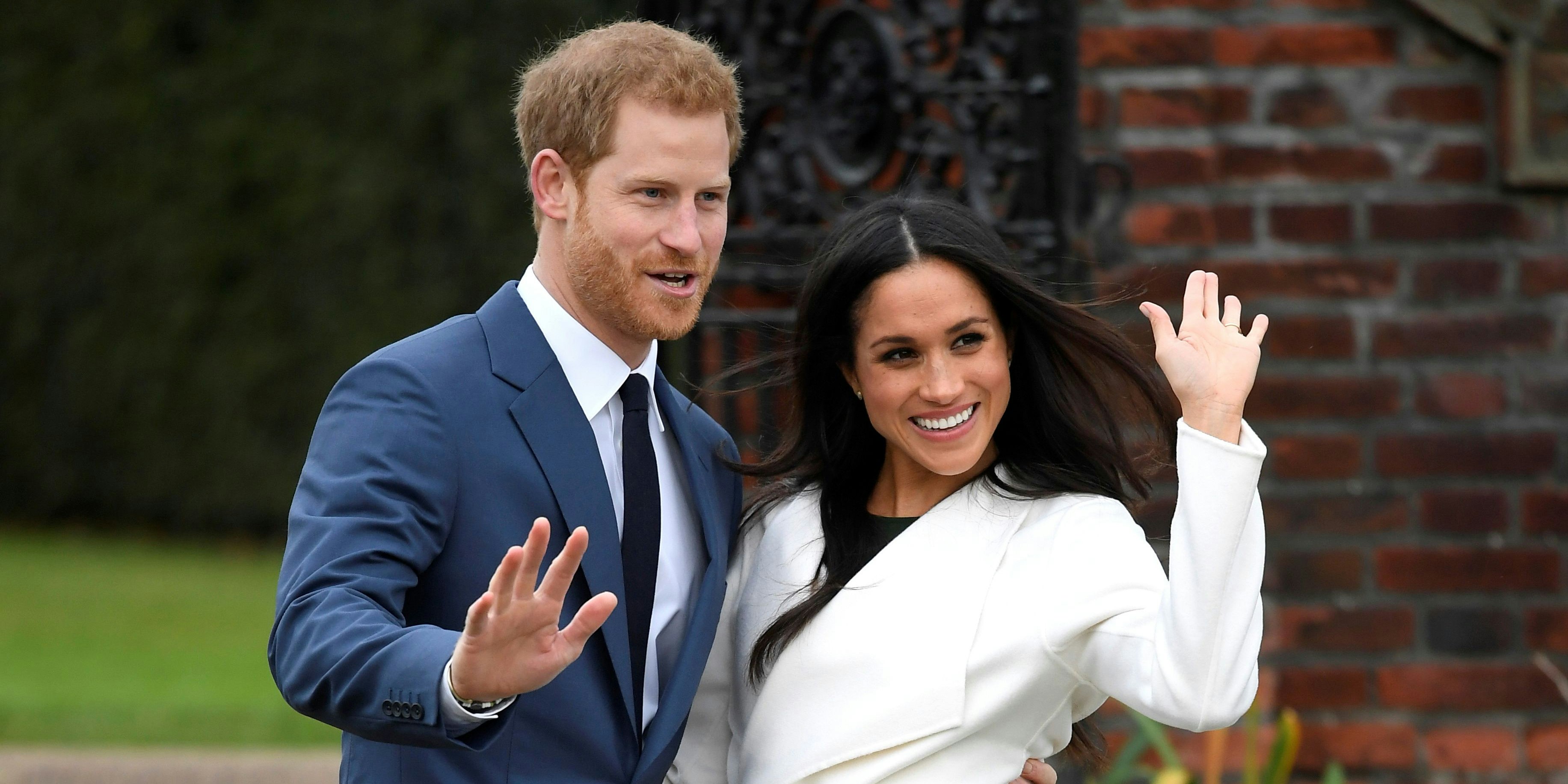 Harry mit seiner Meghan