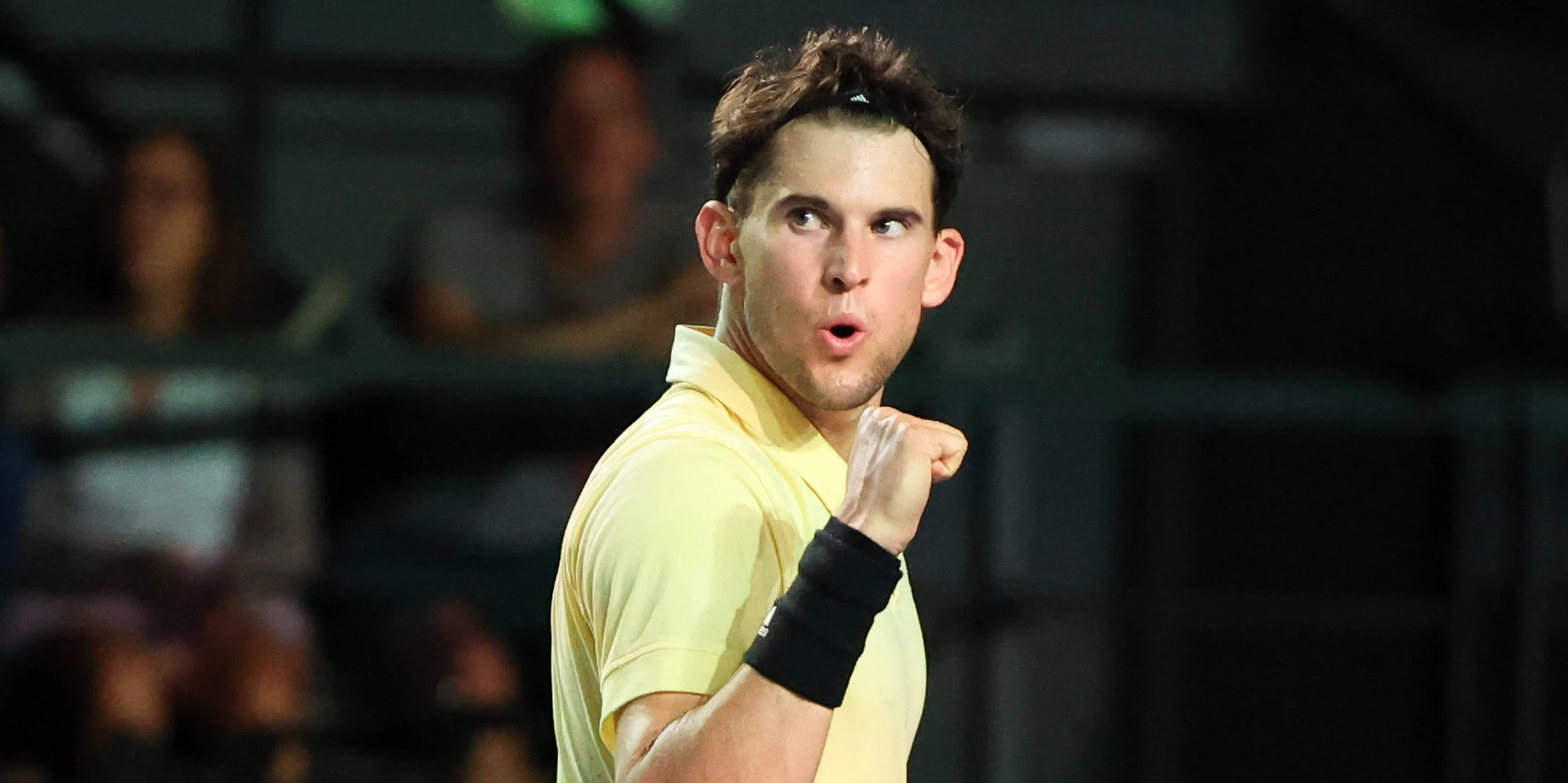 Dominic Thiem ballt die Faust.