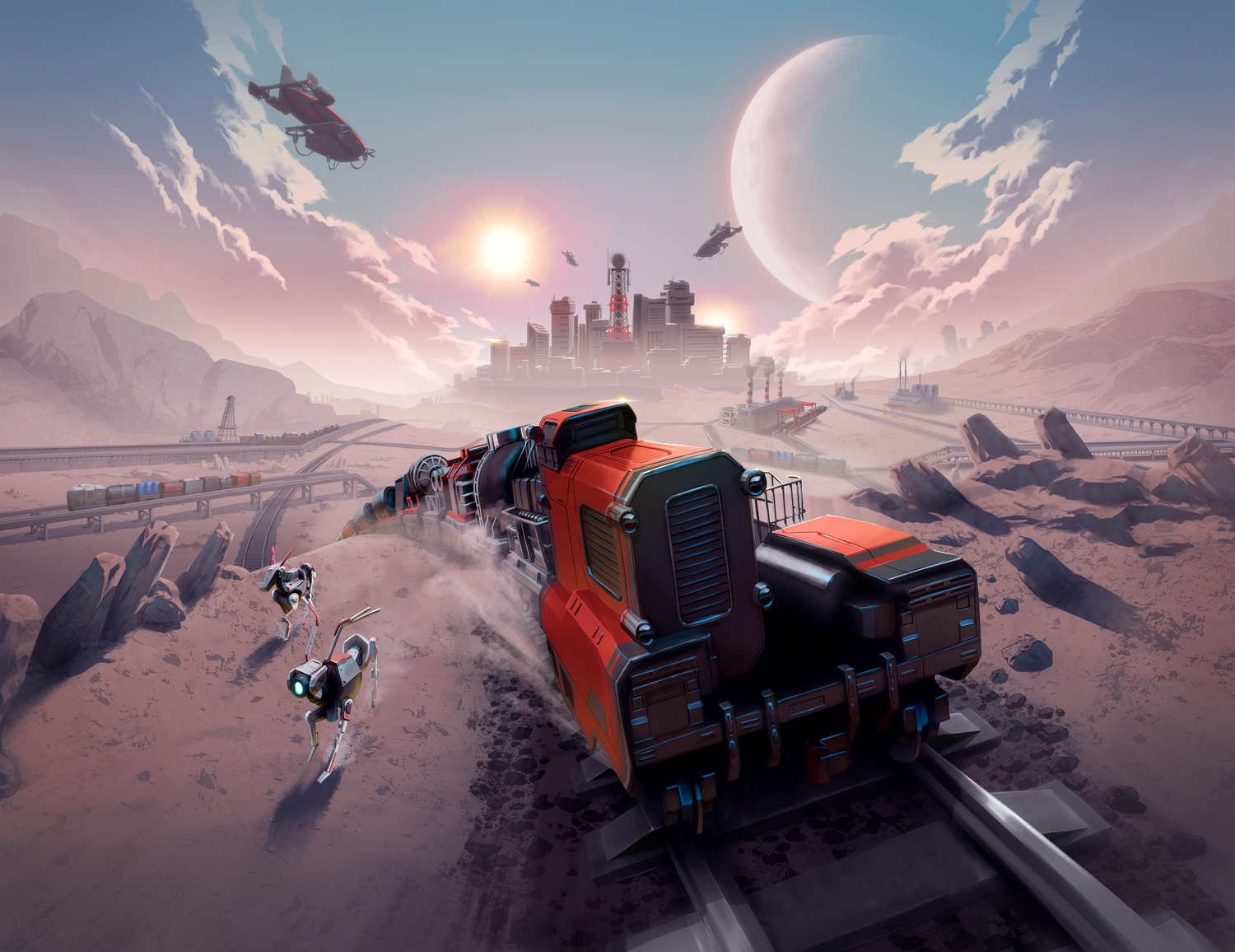 "Railgrade" zeigt sich als anspruchsvolle Simulation, die aber auch auf Anfänger nicht vergisst.