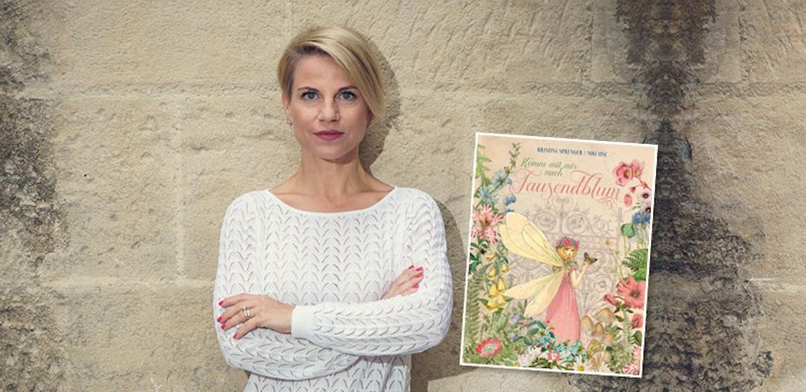 Das neue Kinderbuch "Komm mit mir nach Tausendblum" von Kristina Sprenger.