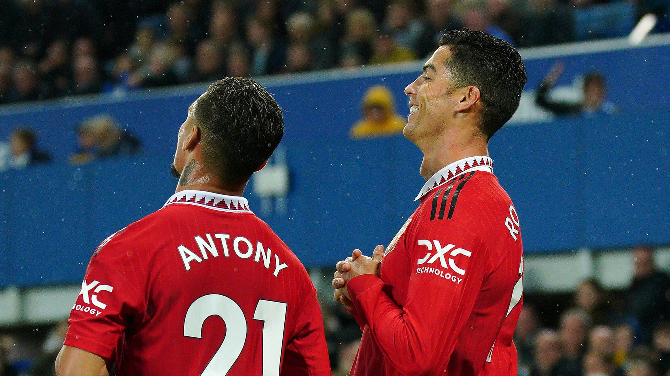 Cristiano Ronaldo zeigte nach seinem Treffer gegen Everton einen ganz neuen Torjubel. 