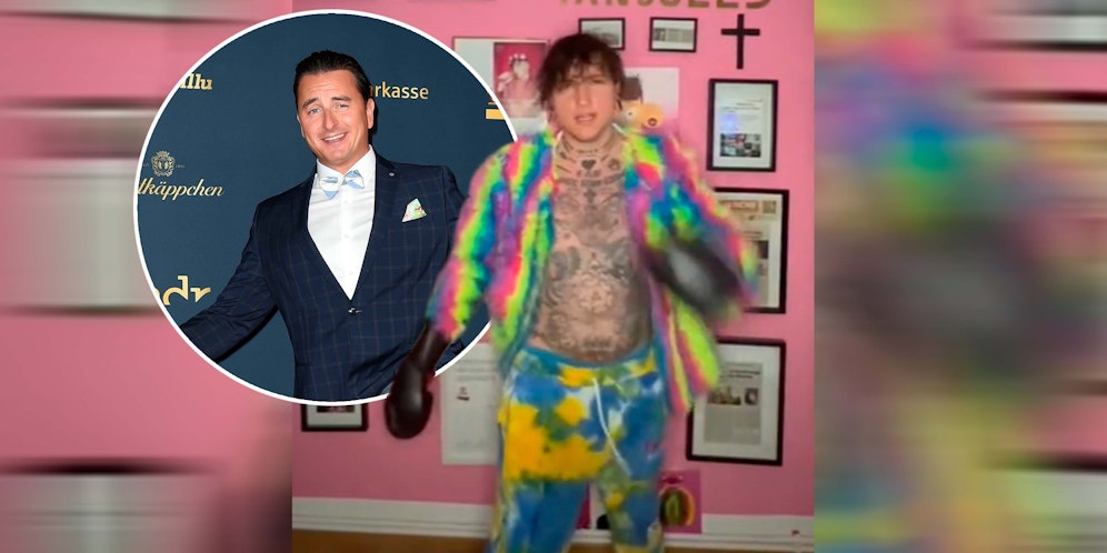 Ian Jules fordert Gabalier heraus.