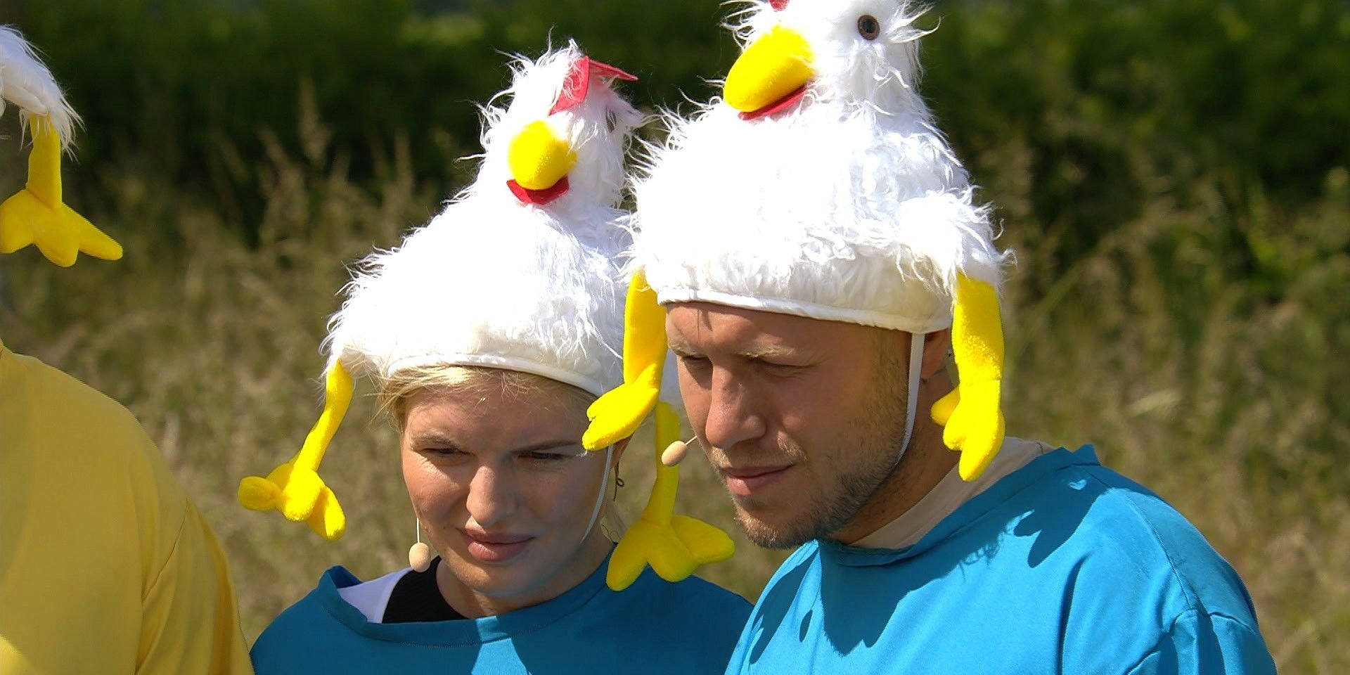Patrick und Antonia im Halfinalspiel "EI EI EI"