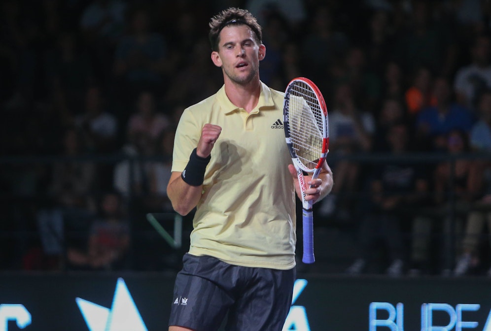 Dominic Thiem hat bisher erst einmal einen derart glatten Sieg eingefahren. 