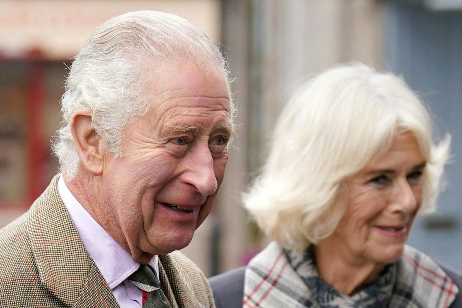 König Charles III. und seine Camilla.