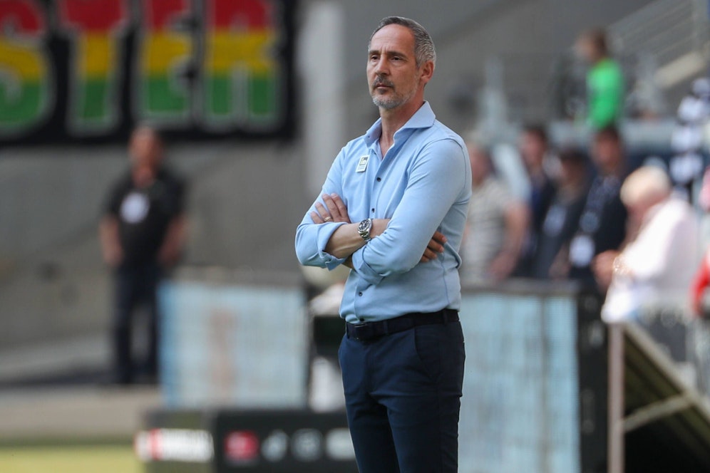 Coach Adi Hütter steht beim VfB Stuttgart hoch im Kurs. 