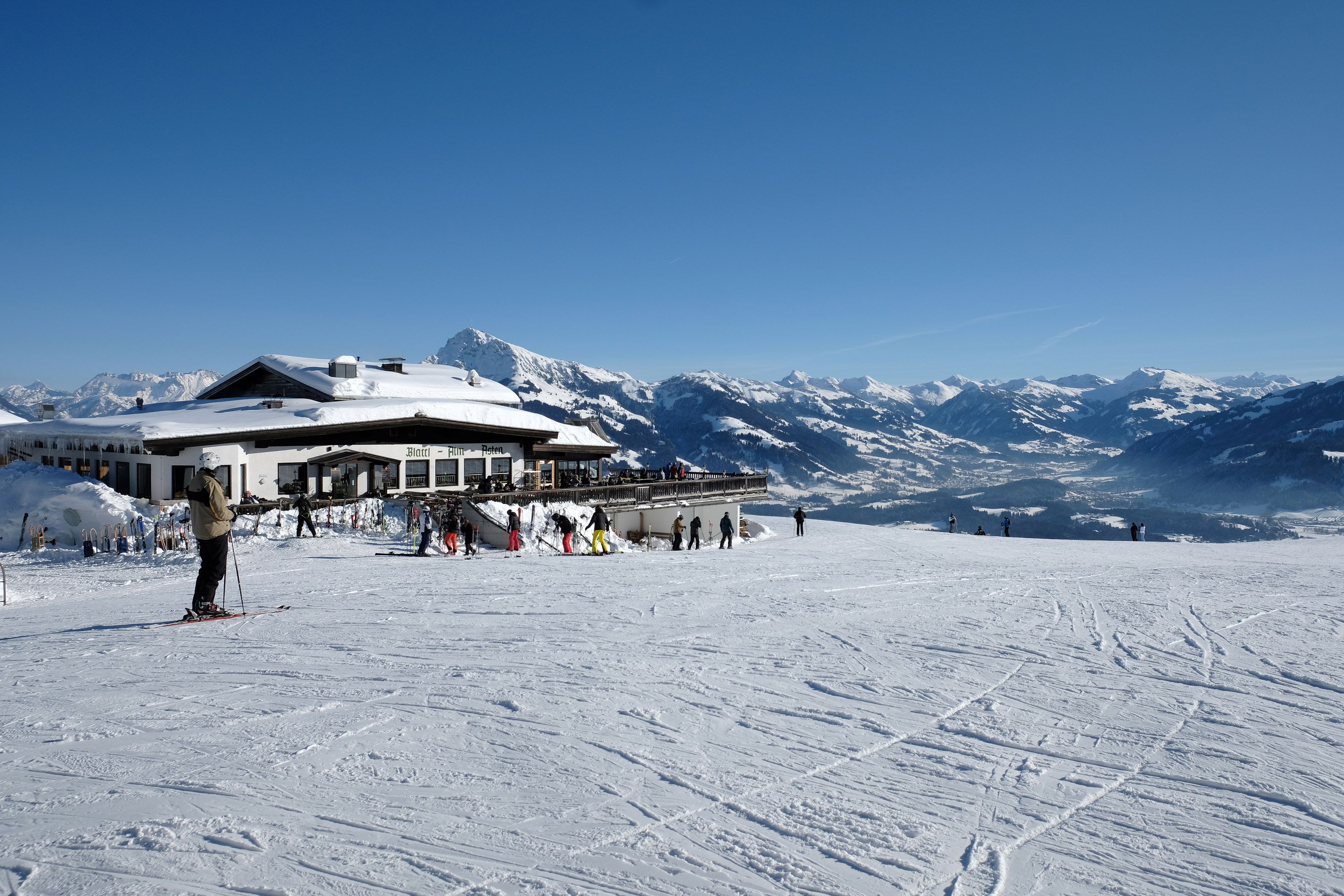 Das Skigebiet Ellmau-Going gehört zum Wilden Kaiser.