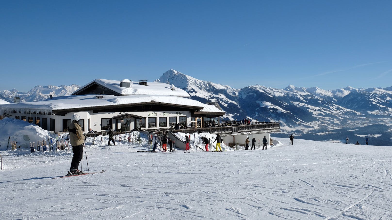 Das Skigebiet Ellmau-Going gehört zum Wilden Kaiser.