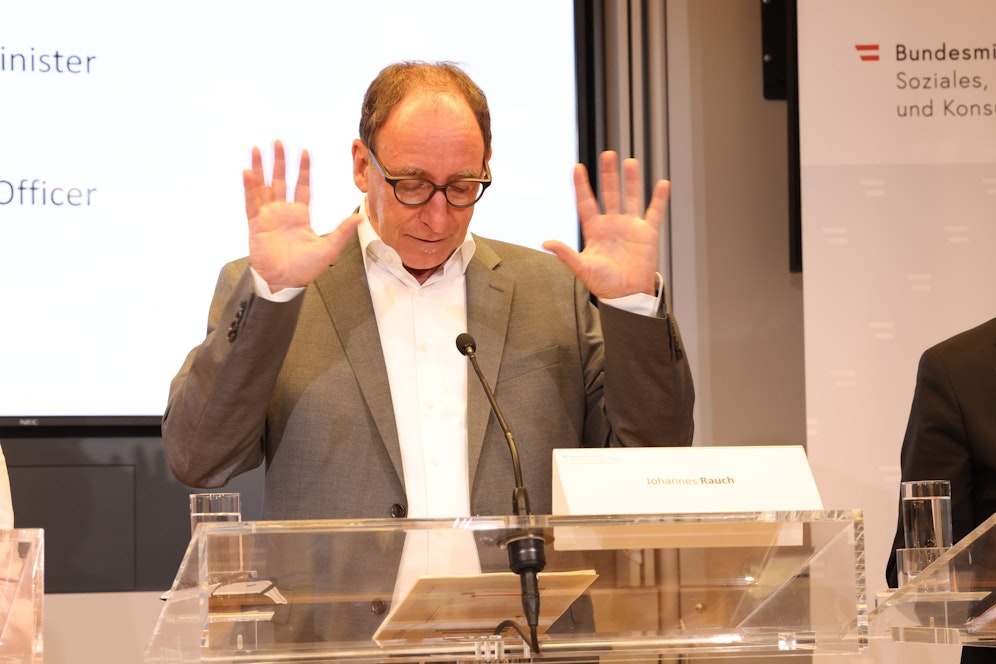 Gesundheitsminister Johannes Rauch (Grüne) hält nichts vom 