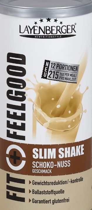 "LAYENBERGER SLIM SHAKE SCHOKO-NUSS GESCHMACK 396G"
